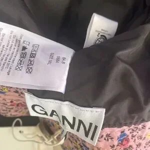 Ganni | Accessories | Nwt Ganni Pink Nectar Floral Print  display picture 3